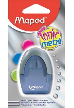 Maped Tonic Metal Sharpener 1-Hole Blister Pack