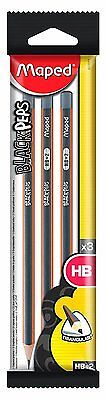 Black Peps 3x HB Pencil Bls