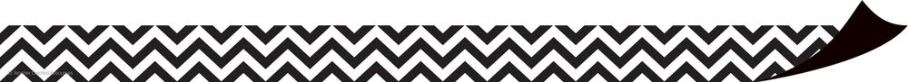 Black And White Chevron Magnetic Strips