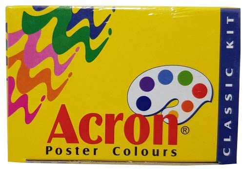 ACRON POSTER COLORS CLASSIC KIT 15ML 6PCS PKT PI-APC015-06C